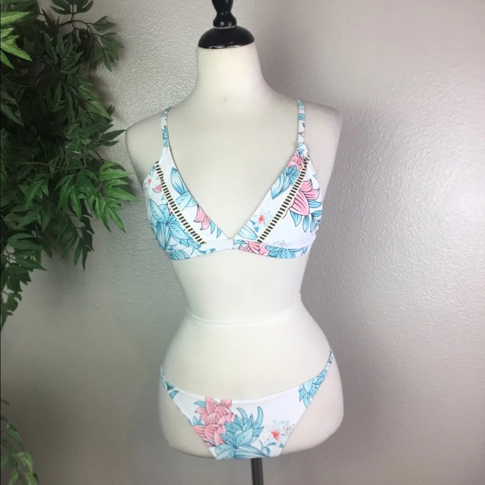 New Floral Brazilian Bikini Set